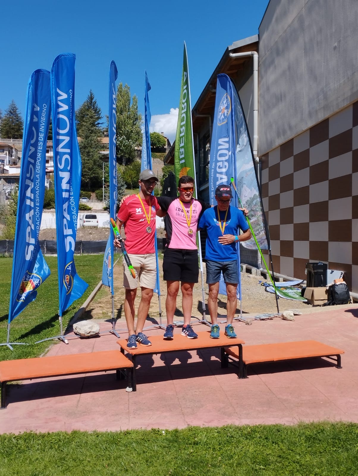 Triunfo navarro en el Campeonato de España de Rollerski